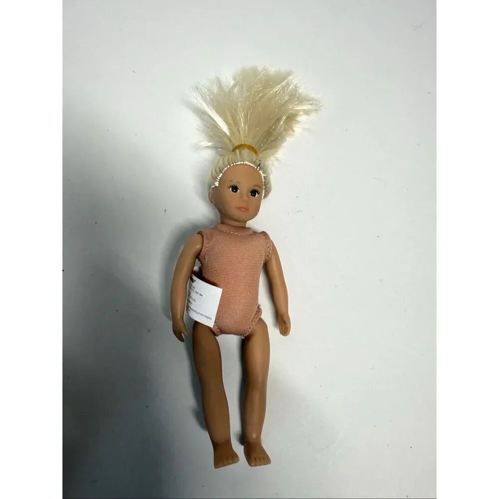 Lori 6” Mini Doll Soft Body Blond Hair Battat Our Generation No Clothes